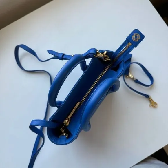 EUC Dagne Dover Tiny Tote, Blue - Picture 6 of 8